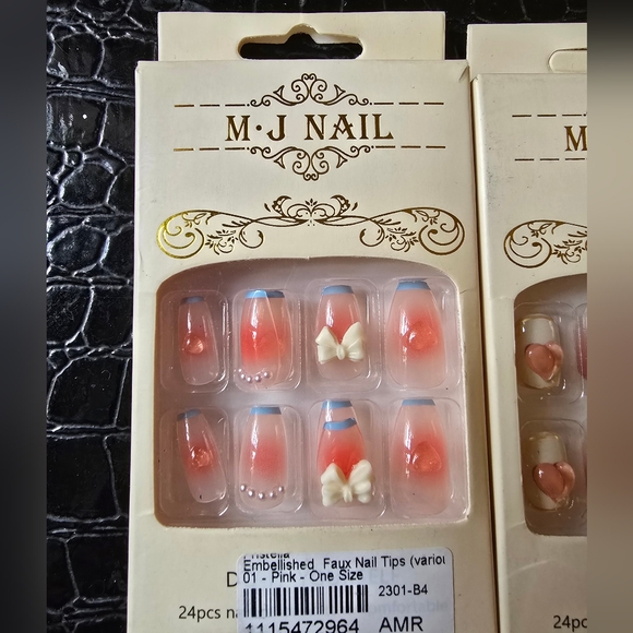 M.J Nail Press-On Nail Set Trio - Picture 3 of 5